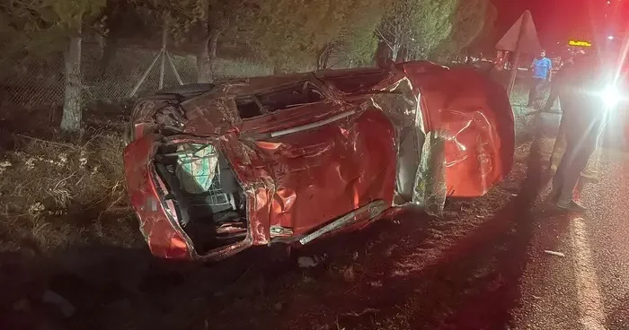 İzmir de feci kaza: 4 ağır yaralı