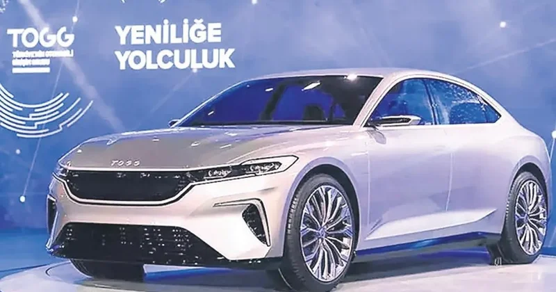 Togg sedan testi geçti