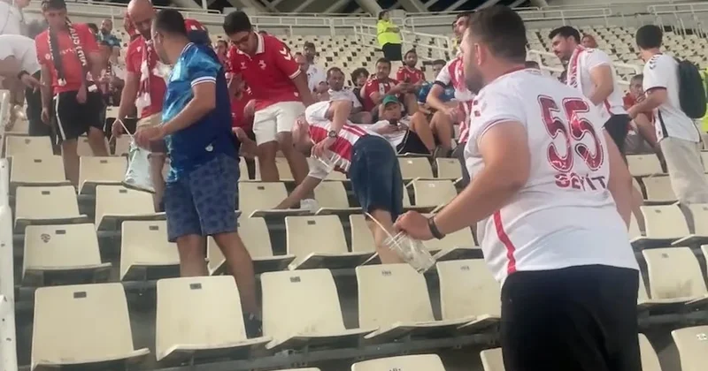Samsunspor taraftarı Komşu da gündem oldu! Sözcü Gazetesi