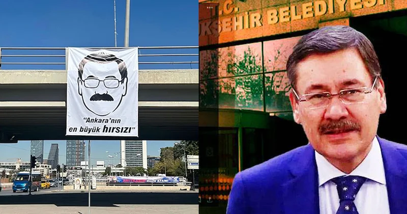 ABB operasyonunu 8 saat önceden haber veren Gökçek in pankartını astılar Sözcü Gazetesi