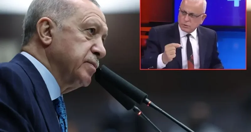 Erdoğan la ilgili atılan kj başını yaktı! Canlı yayında özür diledi