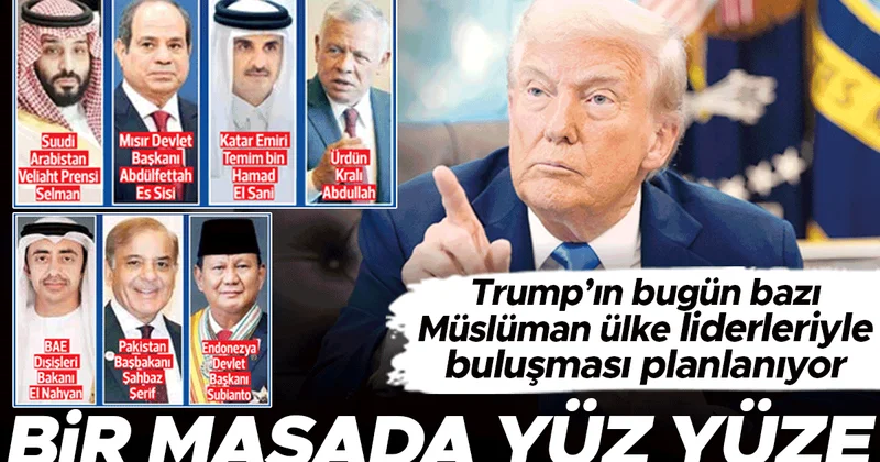 Trump ve Erdoğan’dan Gazze zirvesi