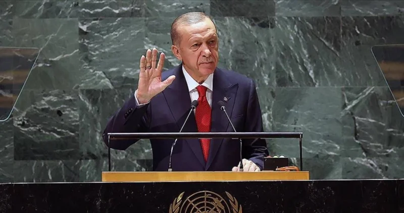 Erdoğan, BM Genel Kurulu nda konuşurken mikrofonu kapandı