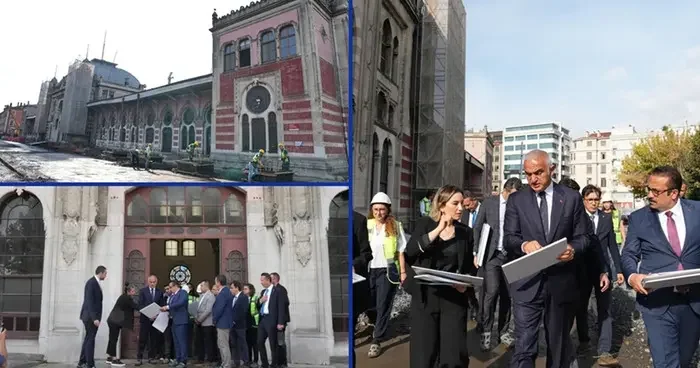 Sirkeci Garı kültür ve sanatın merkezi oluyor! Kültür ve Turizm Bakanı Ersoy: “Otel ya da AVM olmayacak”