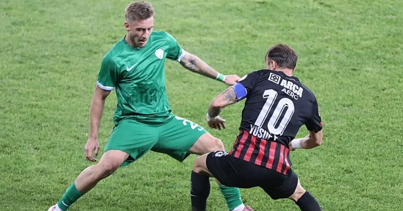Çorum FK ile Serik Spor 1 1 berabere kaldı!