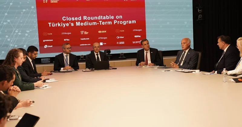 Bakan Şimşek ile TCMB Başkanı Karahan ABD de yatırımcılarla buluştu