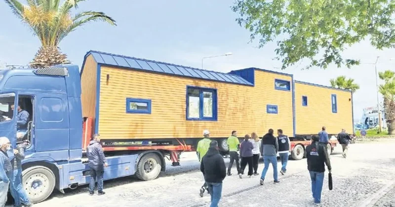 Kaçak yapılan ‘tiny house’lar yıkılıyor