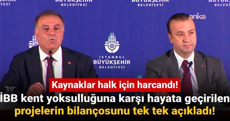 İstanbul da kent yoksulluğuna karşı hayata geçirilen projelerin bilançosunu açıklandı