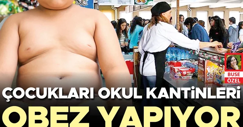 Çocukları okul kantinleri obez yapıyor