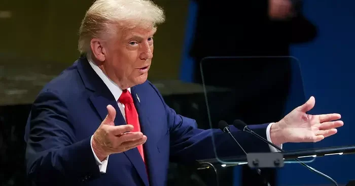 Son dakika Trump başlar başlamaz prompter krizi! Birleşmiş Milletler e sitem etti: 7 savaş bitirdim, bir kere yardım teklif etmediler