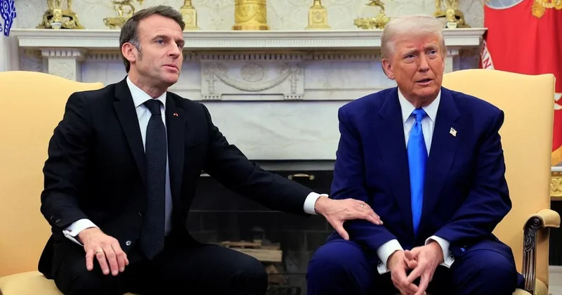Macron ve Trump görüşmesi... Filistin i tanımak Hamas ı unutturmuyor Sözcü Gazetesi
