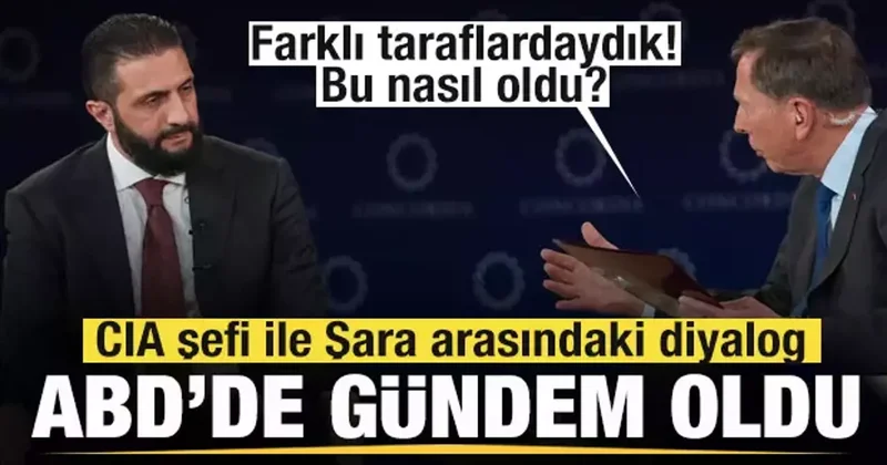 CIA şefi ile Şara arasında dikkat çeken diyalog! ABD de gündem oldu
