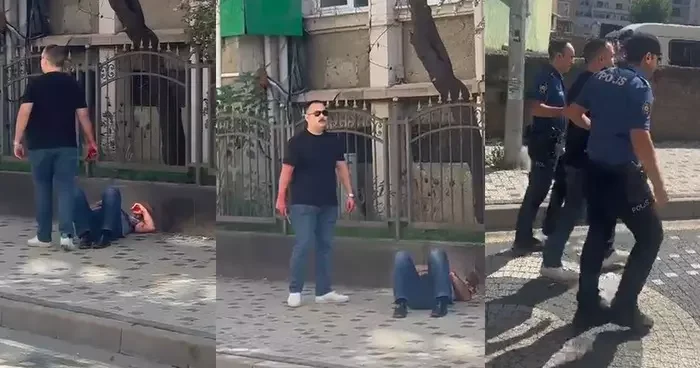 Alacak verecek kavgası kanlı bitti! Sokak ortasında iş insanını bıçakladı