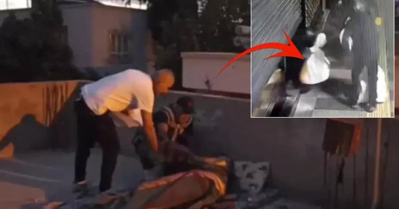 Bir çuval altın çalan zanlılardan biri, damda uyurken yakalandı
