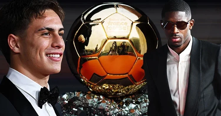 Ballon d Or un yeni sahibi Ousmane Dembele! Kenan Yıldız a büyük gurur