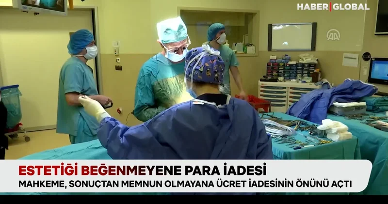 Estetik ameliyatını beğenmeyene para iadesi