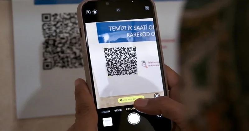 Hastanedeki hijyen sorunlarına QR kod lu çözüm