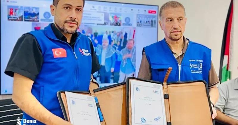 Deniz Feneri Derneği’nden Gazze’ye hayat veren anlaşma