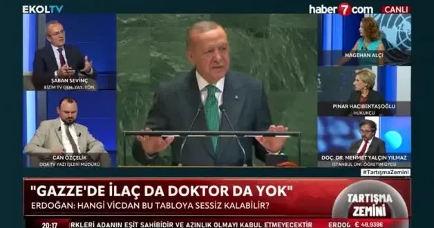 Şaban Sevinç: Cumhurbaşkanı Erdoğan Gazze’nin, Filistin’in sesi oldu