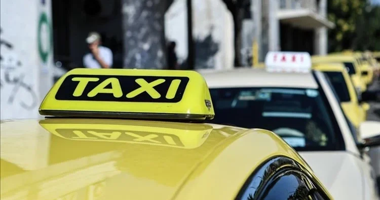 Komşuda grev: Taksiler kontak kapattı