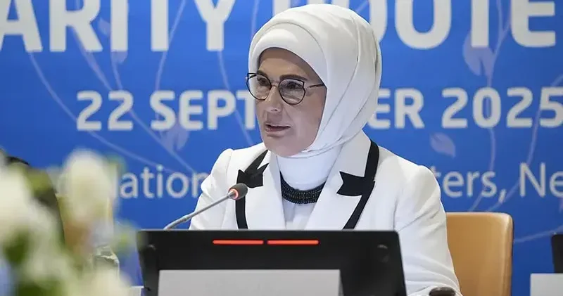 Emine Erdoğan, BM de ‘Birlikte Daha İyiye: Aileden Başlayan Küresel Dayanışma’ programına katıldı
