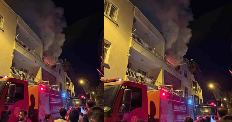 Diyarbakır da acı ölüm: 2 yaşındaki bebek yangında öldü