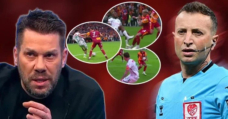 Fırat Aydınus, Galatasaray Konyaspor maçındaki hakem kararlarını inceledi: Adeta Bu maçta kart göstermeyeceğim diye özel bir çaba sarf etti! , Sarı...