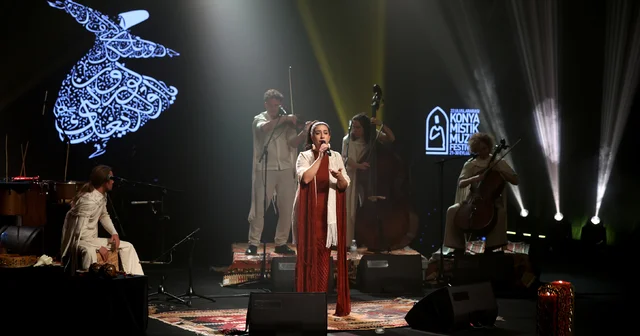 22. Uluslararası Konya Mistik Müzik Festivali nde Rebeca Roger Cruz sahne aldı Konya Haberleri