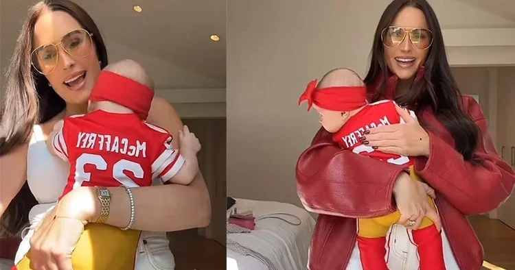 Anne olamamaktan korkup gözyaşı döküyordu… Küçük kızını babasının maçına götürdü: En tatlı taraftar!