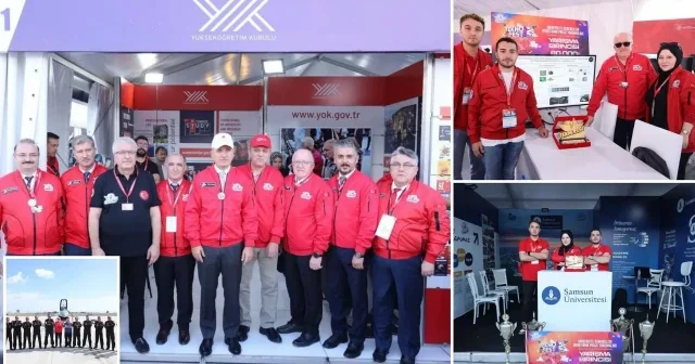 Samsun Üniversitesi TEKNOFEST 2025’te şehrimizi gururlandırdı Samsun Haberleri
