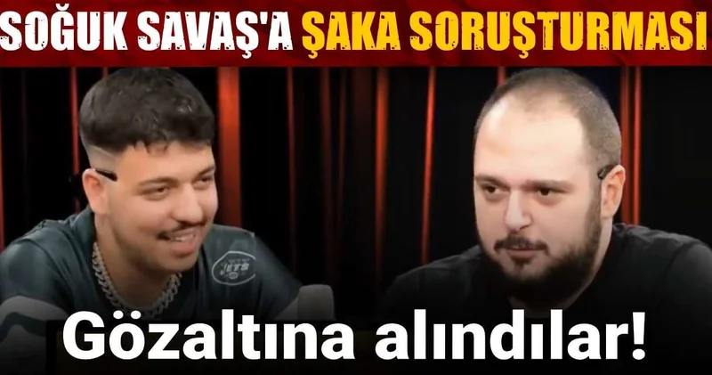 Gözaltına alındılar! Soğuk Savaş a şaka soruşturması