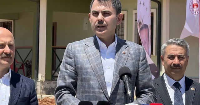Bakan Kurum: 201 bin konutu tamamlayarak anahtarlarını ailelerimize teslim ettik Adıyaman Haberleri