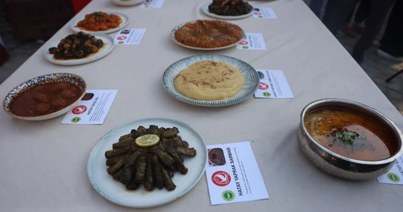 Gastronomi şehri Hatay da 10 lezzet tescillendi