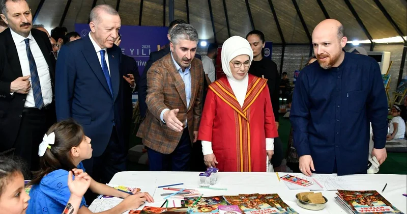 Emine Erdoğan, 7. Etnospor Kültür Festivali ni ziyaret etti