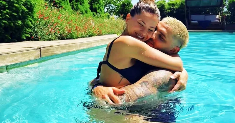 Mauro Icardi, China Suarez ile evinin havuzunda aşk perçinledi Sözcü Gazetesi