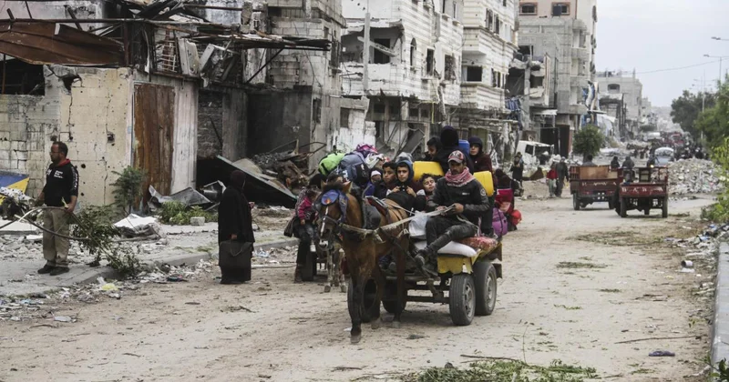 Euro Med: İsrail, Filistinlileri zorla yerinden etmek için Gazze nin güneyinde dar bir yere hapsediyor