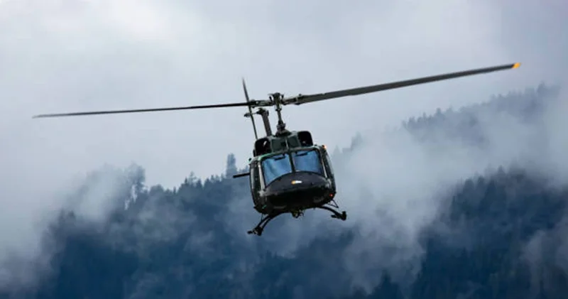 Tayland da polis helikopteri düştü: 3 ölü