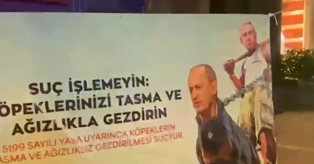 Gazze yi savunanlara hakaret eden Altaylı ya köpek li protesto VİDEO İZLE