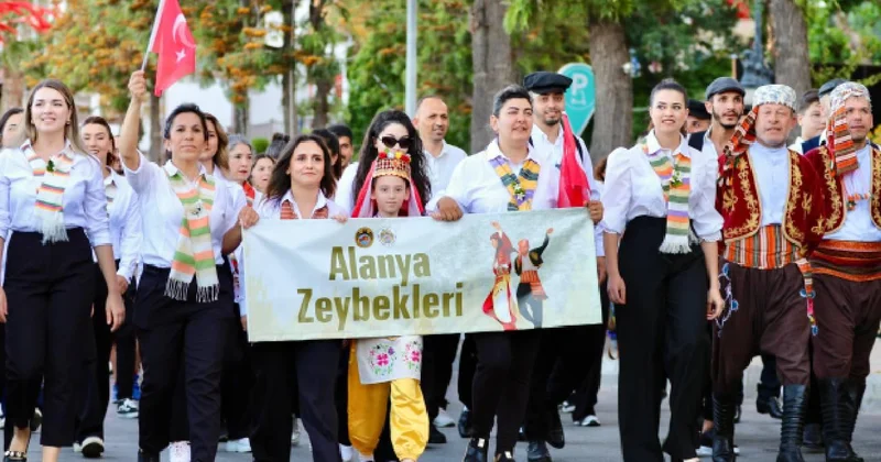 23. Alanya Uluslararası Kültür Sanat ve Turizm Festivali başladı