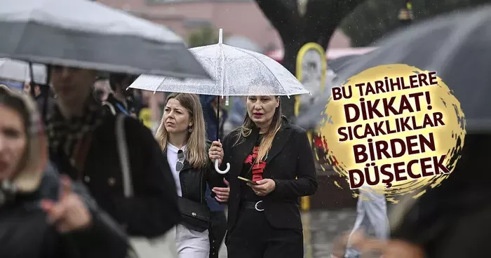 Sıcaklıklar fena bastırdı ama sağanak yağış yolda! Orhan Şen hava durumu için tarih verdi: İstanbul, Ankara ve İzmir…