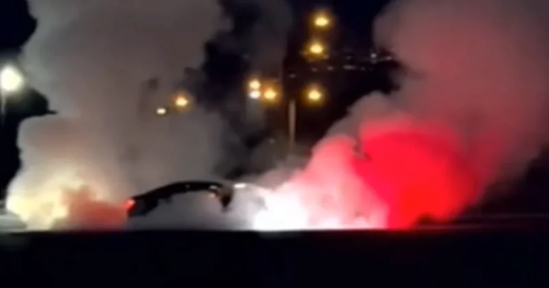 Drift atarken yakalandılar 100 binlik cezadan kaçamadılar Sözcü Gazetesi