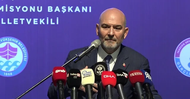 Süleyman Soylu: Yolunuzdaki bütün taşları temizlemeye çalışıyoruz Trabzon Haberleri