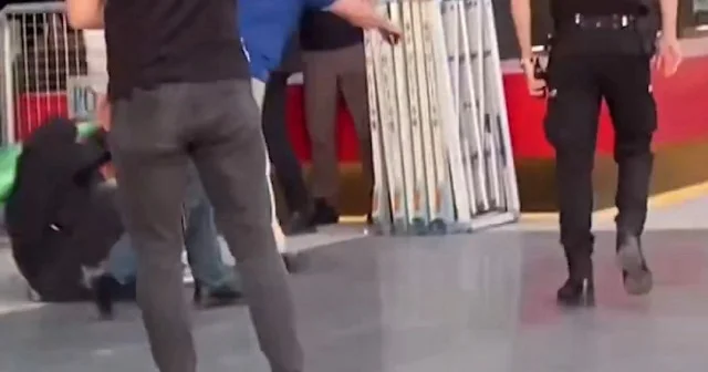 Polisten Ankara’daki İsrail protestosuna skandal müdahale: Yerlerde sürüklediler VİDEO İZLE