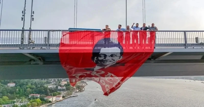 Köprüdeki İmamoğlu pankartlı provokasyona soruşturma
