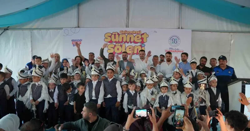 650 çocuk için sünnet şöleni