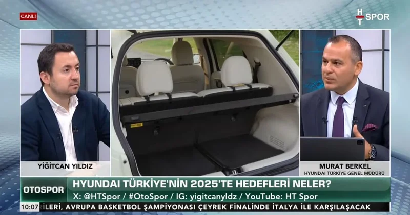 Hyundai Motor Türkiye Genel Müdürü Murat Berkel OtoSpor a konuk oldu Otomobil Haberleri