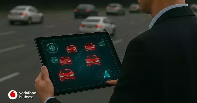 Vodafone Business’ın Araç Takip Sistemi’yle işletmeler araçlarını takip edebiliyor