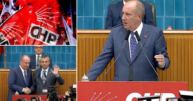 Muharrem İnce CHP ye geri döndü ama sözleri halen akıllarda: ABD den demokrasi dilenenler... Gündem Haberleri
