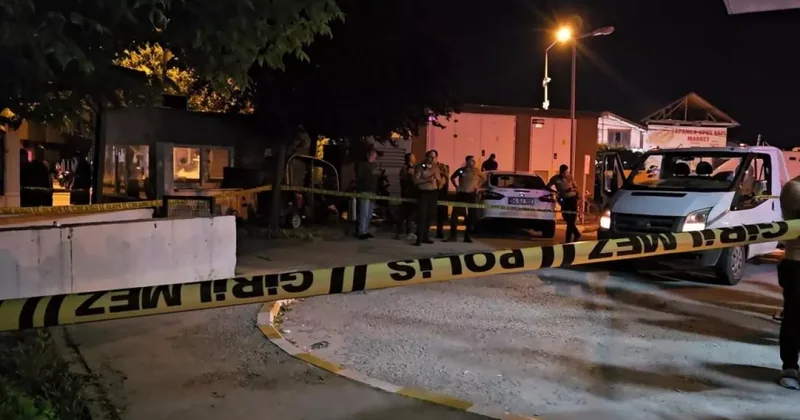 Hastane bahçesinde silahlı kavga: 1 ölü