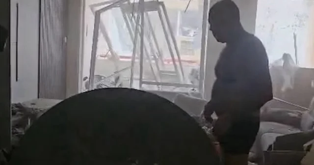 Evi İran tarafından vurulan İsrailli kadan hüngür hüngür ağladı VİDEO İZLE